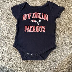 NFL New England Patriots Navy Bodysuit